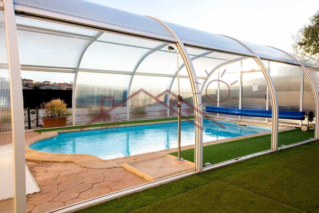 Villa Del Sol - Piscina Climatizada Mentrida Ngoại thất bức ảnh